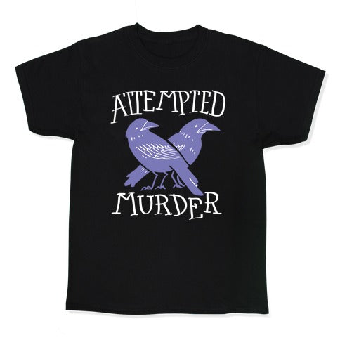Attempted Murder Kid's Tee Hoodie, Sweatshirt | CoreVibeTees.com (Image 1)