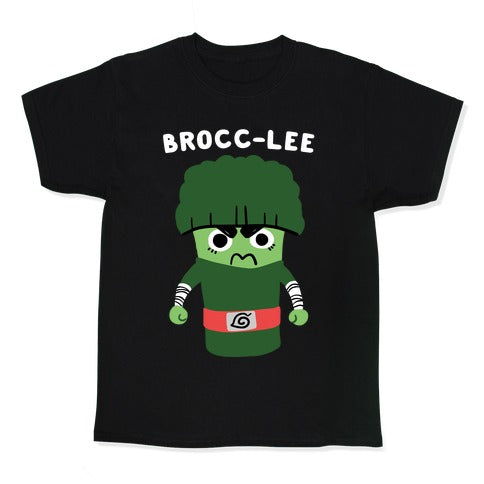 Brocc-Lee - Rock Lee Kid's Tee Hoodie, Sweatshirt | CoreVibeTees.com (Image 1)