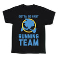Gotta Go Fast Running Team Kid's Tee Hoodie, Sweatshirt | CoreVibeTees.com (Image 1)