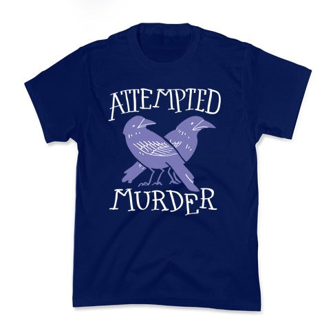 Attempted Murder Kid's Tee Hoodie, Sweatshirt | CoreVibeTees.com (Image 2)