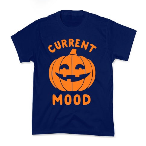 Current Mood: Halloween Kid's Tee Hoodie, Sweatshirt | CoreVibeTees.com (Image 2)