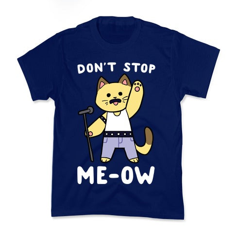 Don't Stop Me-ow Kid's Tee Hoodie, Sweatshirt | CoreVibeTees.com (Image 2)