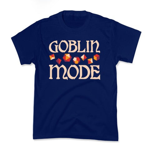 Goblin Mode D&D Kid's Tee Hoodie, Sweatshirt | CoreVibeTees.com (Image 2)