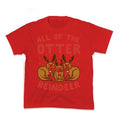 All of The Otter Reindeer Kid's Tee Style001 Hoodie, Sweatshirt | CoreVibeTees.com (Image 1)