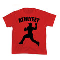 Athlyeet Baseball  Kid's Tee Hoodie, Sweatshirt | CoreVibeTees.com (Image 1)