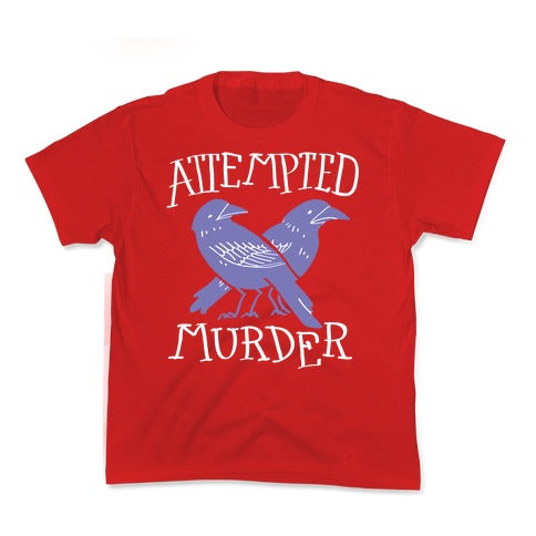 Attempted Murder Kid's Tee Hoodie, Sweatshirt | CoreVibeTees.com (Image 3)
