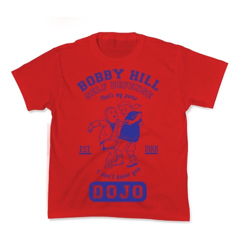 Bobby Hill Self Defense Dojo Kid's Tee Style001 Hoodie, Sweatshirt | CoreVibeTees.com (Image 1)
