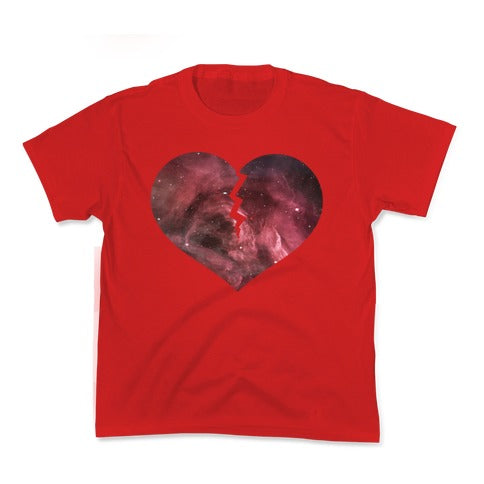 Broken Heart- Galaxy Kid's Tee Hoodie, Sweatshirt | CoreVibeTees.com (Image 3)