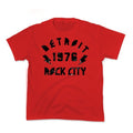Detroit Rock City 1976 Kid's Tee Hoodie, Sweatshirt | CoreVibeTees.com (Image 1)