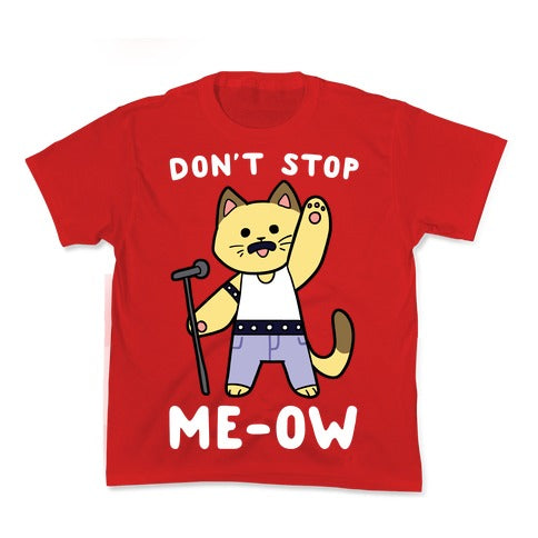 Don't Stop Me-ow Kid's Tee Hoodie, Sweatshirt | CoreVibeTees.com (Image 3)