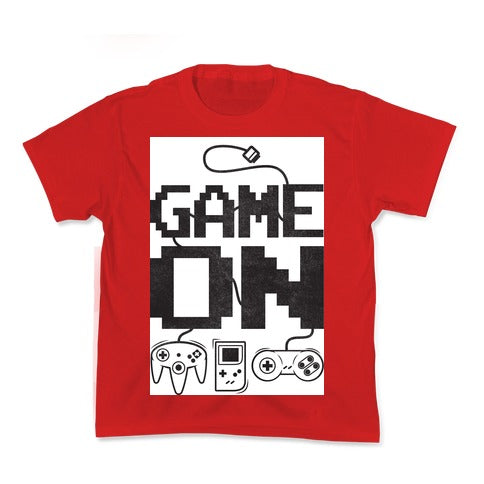 Game On Kid's Tee Hoodie, Sweatshirt | CoreVibeTees.com (Image 1)