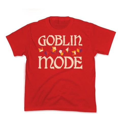 Goblin Mode D&D Kid's Tee Hoodie, Sweatshirt | CoreVibeTees.com (Image 3)