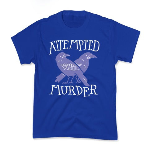 Attempted Murder Kid's Tee Hoodie, Sweatshirt | CoreVibeTees.com (Image 4)