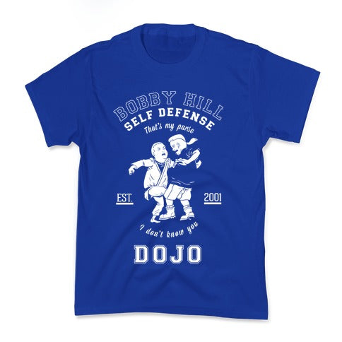 Bobby Hill Self Defense Dojo Kid's Tee Hoodie, Sweatshirt | CoreVibeTees.com (Image 4)