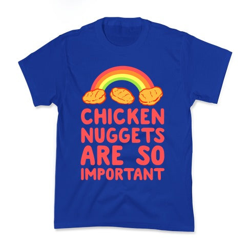 Chicken Nuggets Are So Important Kid's Tee Hoodie, Sweatshirt | CoreVibeTees.com (Image 4)