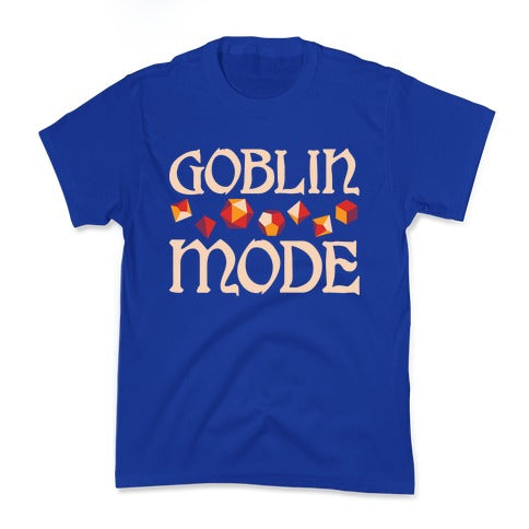 Goblin Mode D&D Kid's Tee Hoodie, Sweatshirt | CoreVibeTees.com (Image 4)