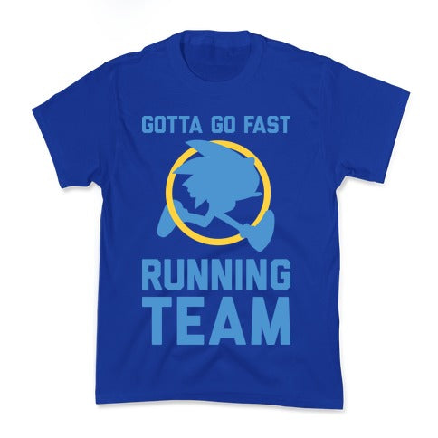 Gotta Go Fast Running Team Kid's Tee Hoodie, Sweatshirt | CoreVibeTees.com (Image 4)