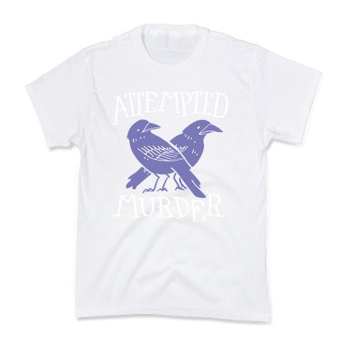 Attempted Murder Kid's Tee Hoodie, Sweatshirt | CoreVibeTees.com (Image 5)