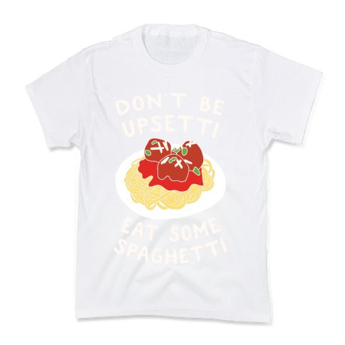 Don't Be Upsetti Eat Some Spaghetti Kid's Tee Hoodie, Sweatshirt | CoreVibeTees.com (Image 5)