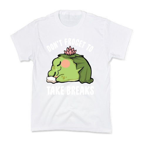Don't Forget To Take Breaks Kid's Tee Hoodie, Sweatshirt | CoreVibeTees.com (Image 5)