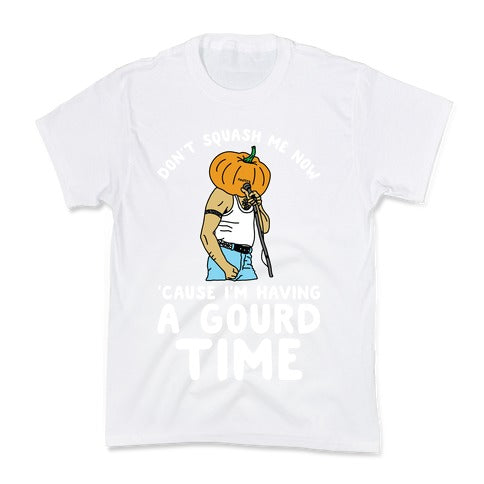 Don't Squash Me Now 'Cause I'm Having a Gourd Time Kid's Tee Hoodie, Sweatshirt | CoreVibeTees.com (Image 5)