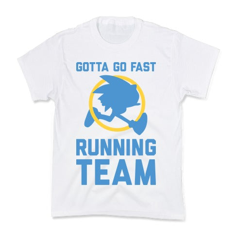 Gotta Go Fast Running Team Kid's Tee Hoodie, Sweatshirt | CoreVibeTees.com (Image 5)