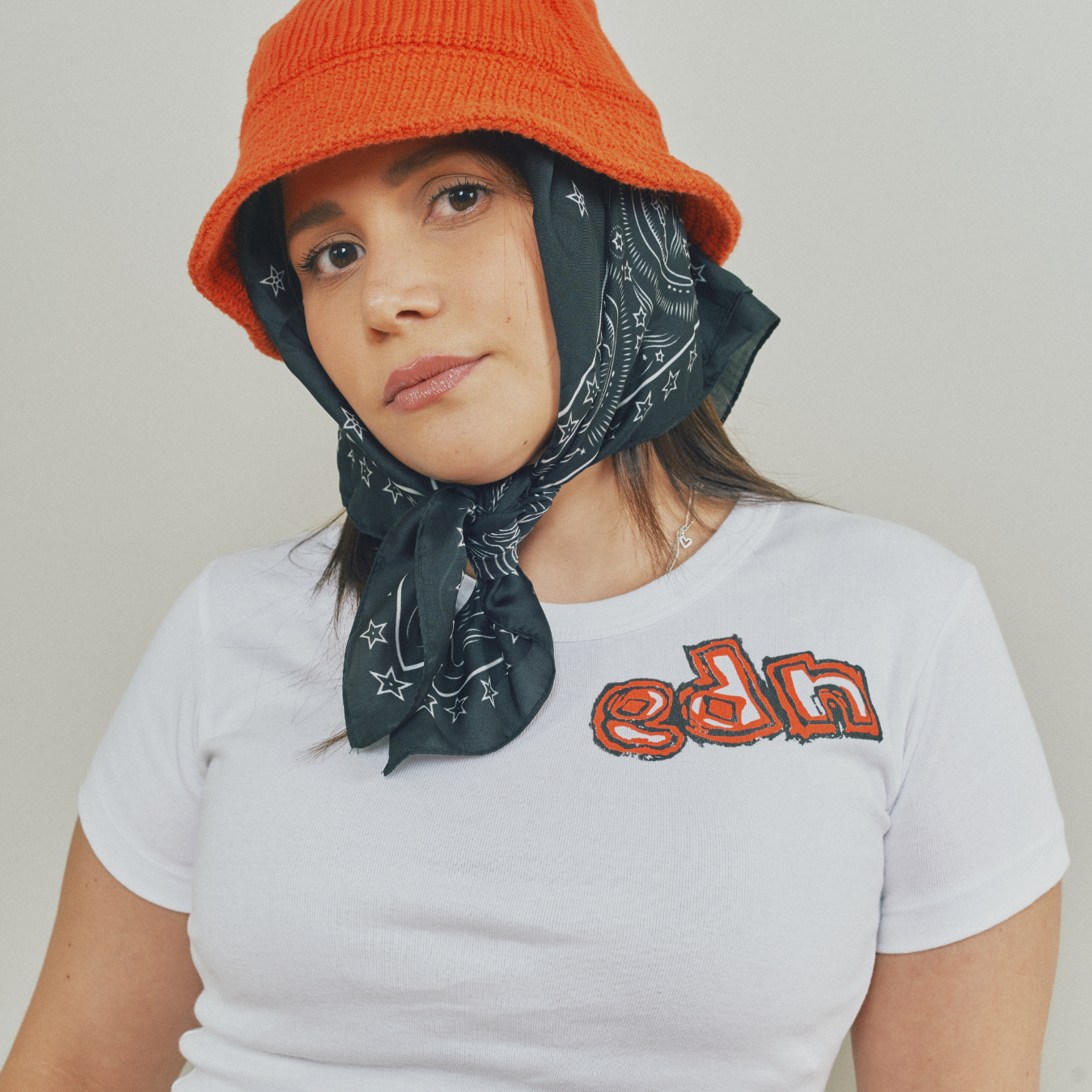 Escuela De Nada - Tres Letras White Baby Tee Hoodie, Sweatshirt | CoreVibeTees.com (Image 2)