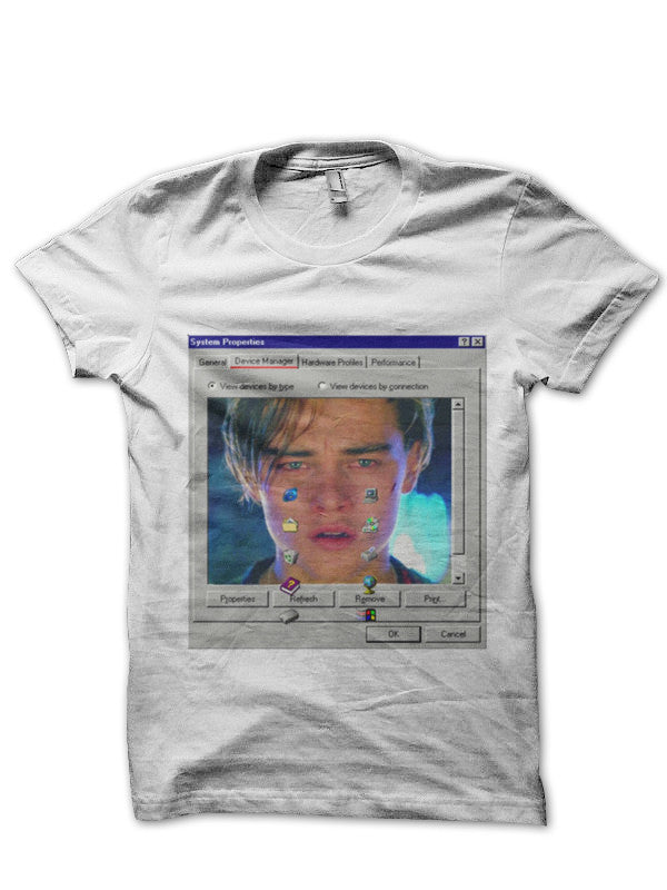 Leonardo DiCaprio In Baz Luhrmannâ€™s Romeo White T-Shirt Hoodie, Sweatshirt | CoreVibeTees.com