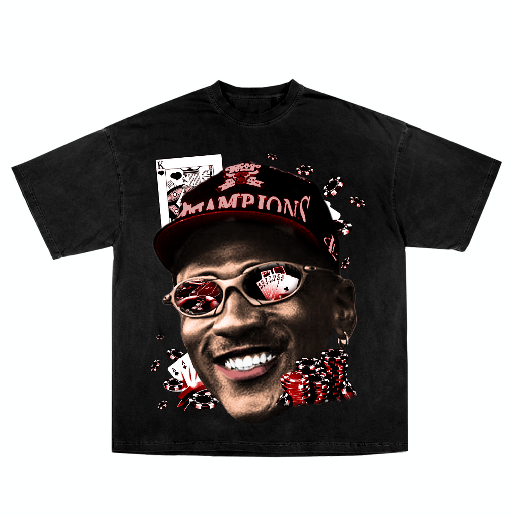 MJ "Gambles" Tee Hoodie, Sweatshirt | CoreVibeTees.com (Image 1)