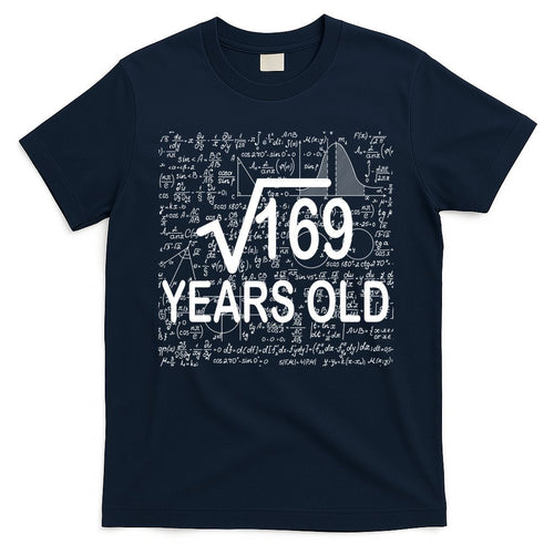 13th Birthday Square Root 169 Math T-Shirt Hoodie, Sweatshirt | CoreVibeTees.com