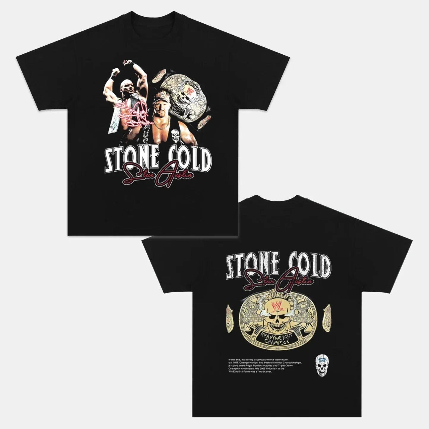 Stone Cold Back Design TEE Hoodie, Sweatshirt | CoreVibeTees.com (Image 1)