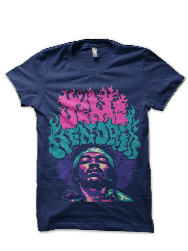 Jimi Hendrix Half Sleeve T-Shirt Style006 Hoodie, Sweatshirt | CoreVibeTees.com