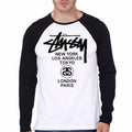 New York Raglan T-Shirt Hoodie, Sweatshirt | CoreVibeTees.com