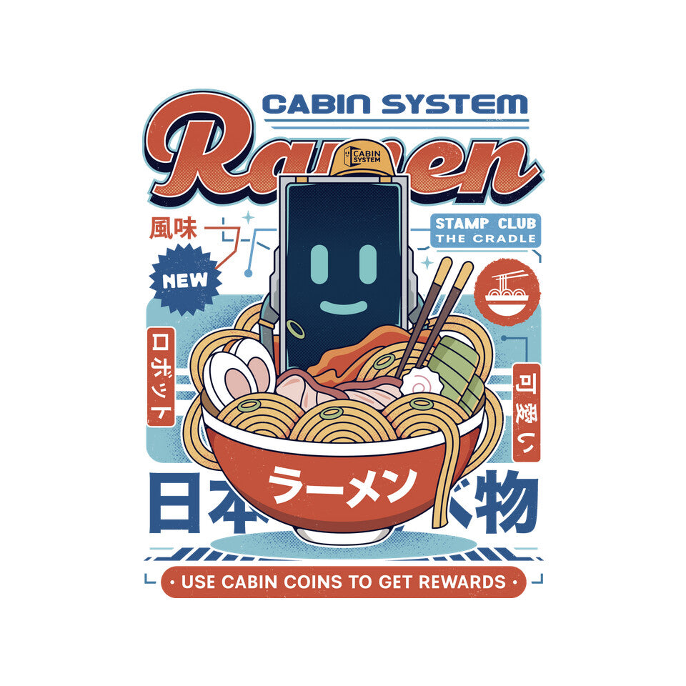 Cabin Coins Ramen Vintage