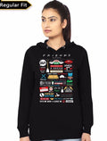 Friends Black Woman Hoodie T-Shirts, Sweatshirt | CoreVibeTees.com