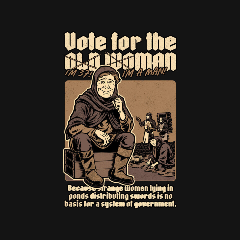 Vote For Old Woman