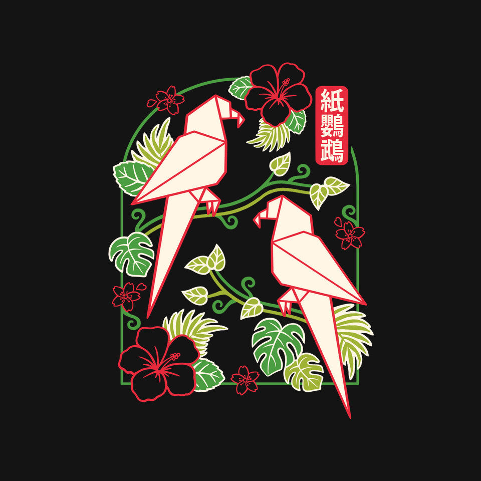 Origami Parrot