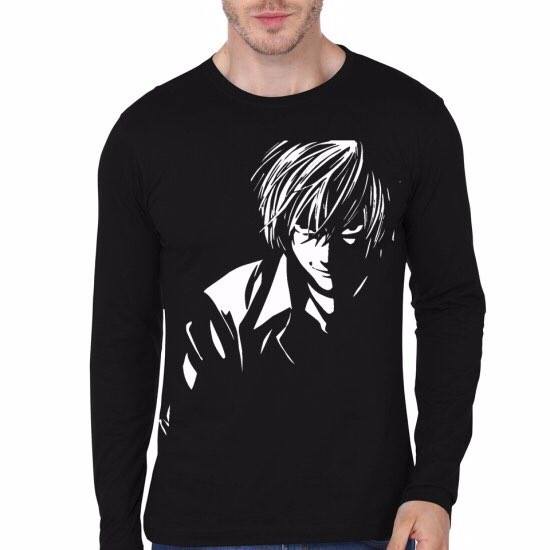 Deathnote Black Full Sleeve T-Shirt Hoodie, Sweatshirt | CoreVibeTees.com