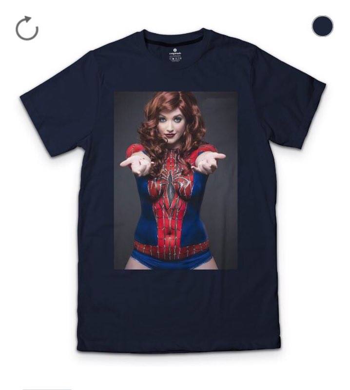 Spider Woman Navy Blue T-Shirt Hoodie, Sweatshirt | CoreVibeTees.com