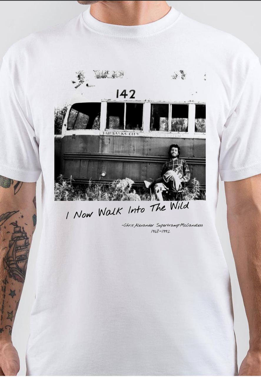 I Now Walk Into The Wild T-Shirt Hoodie, Sweatshirt | CoreVibeTees.com