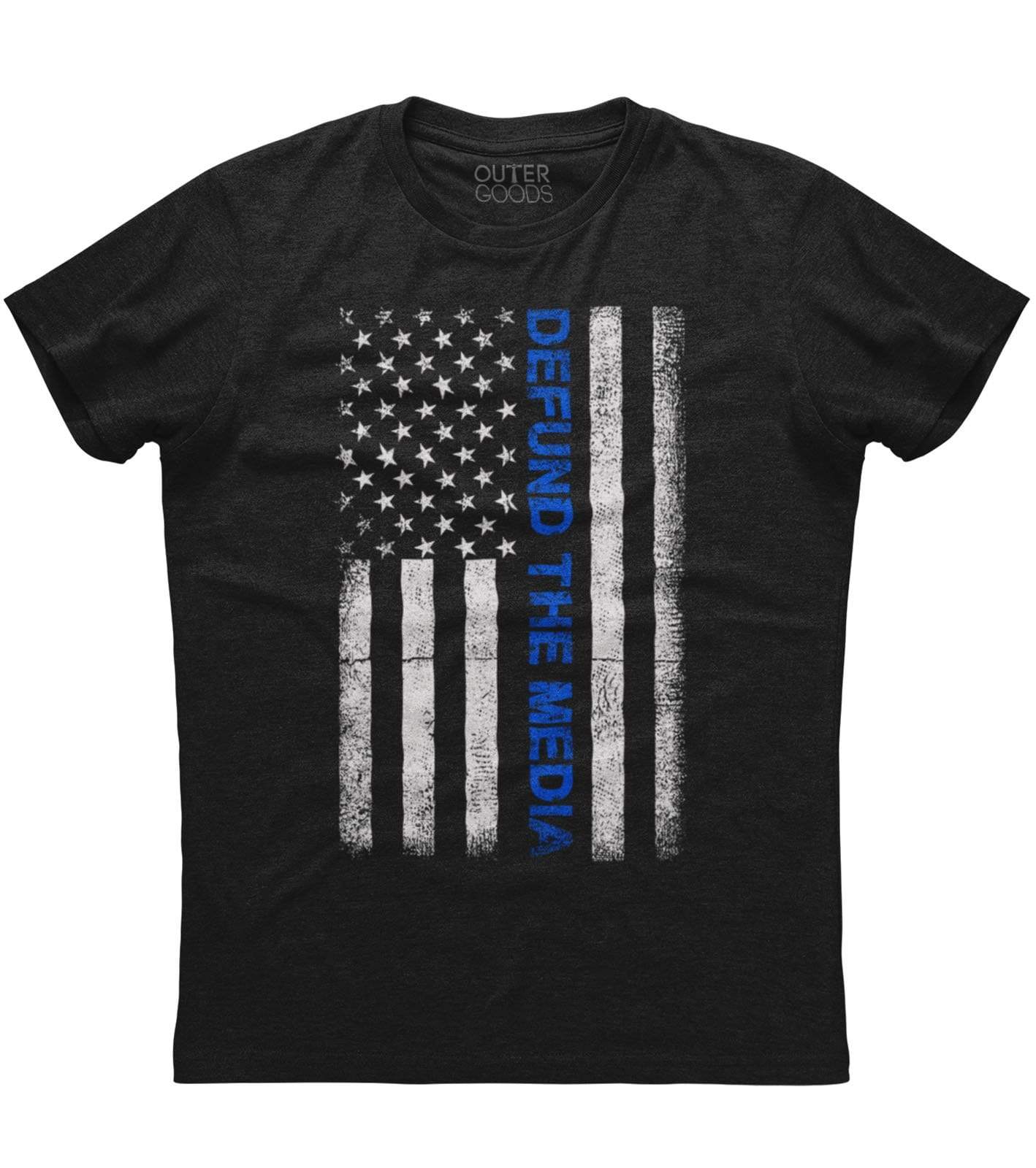 Defund The Media T-Shirt (O) Hoodie, Sweatshirt | CoreVibeTees.com (Image 1)