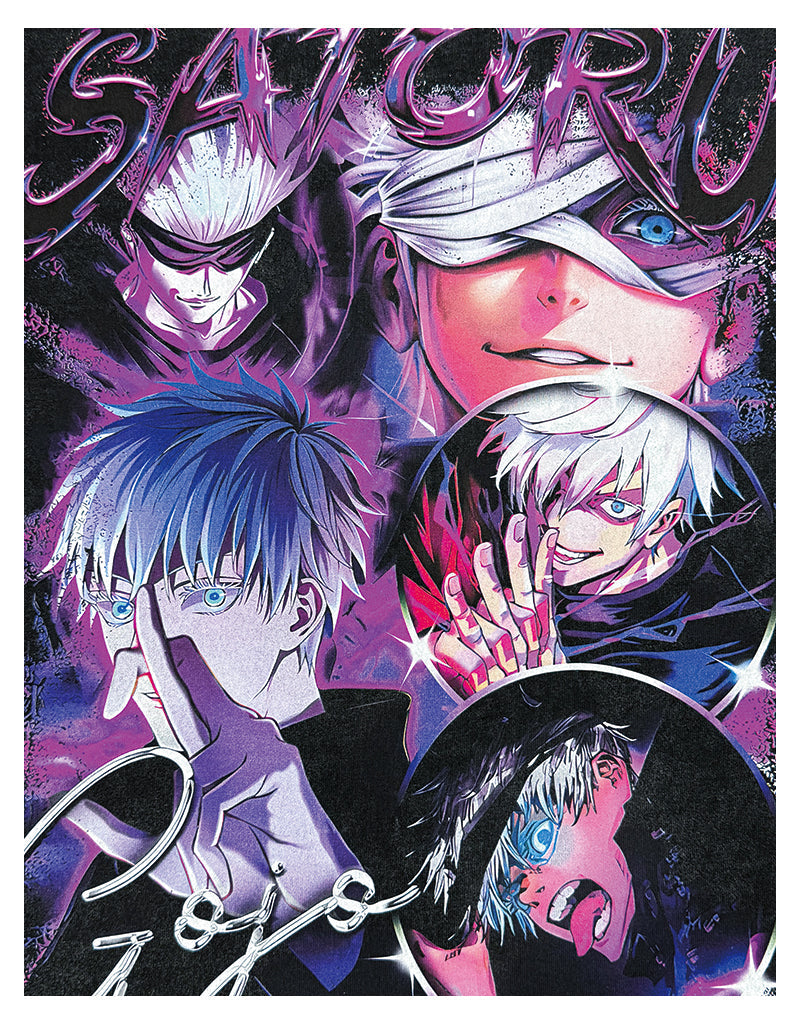 Satoru Gojo Jujutsu Kaisen "Anime" TEE Hoodie, Sweatshirt | CoreVibeTees.com (Image 4)