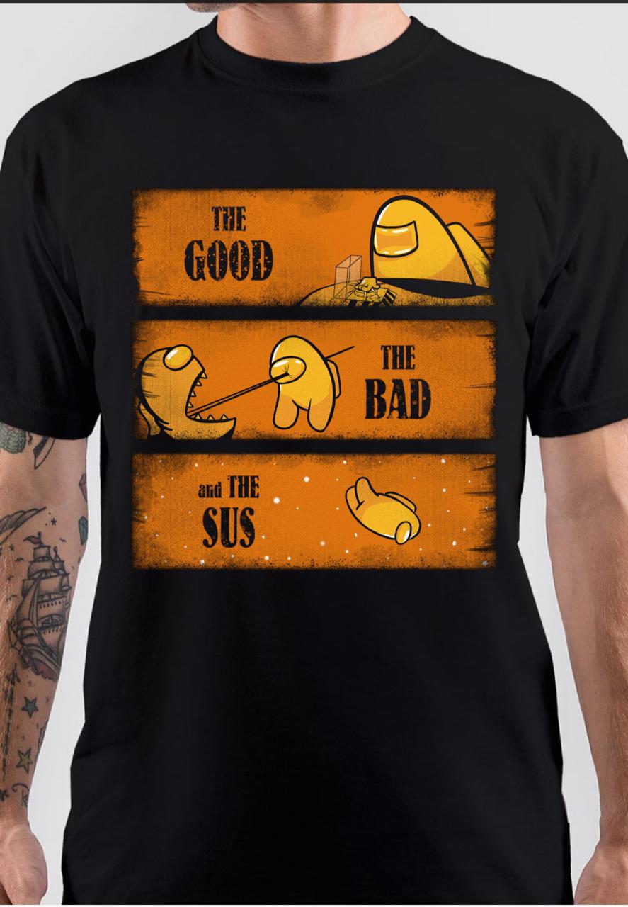 The Gud The Bad And The Sus T-Shirt Hoodie, Sweatshirt | CoreVibeTees.com