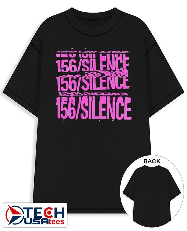 156 silence pink scanner shirt