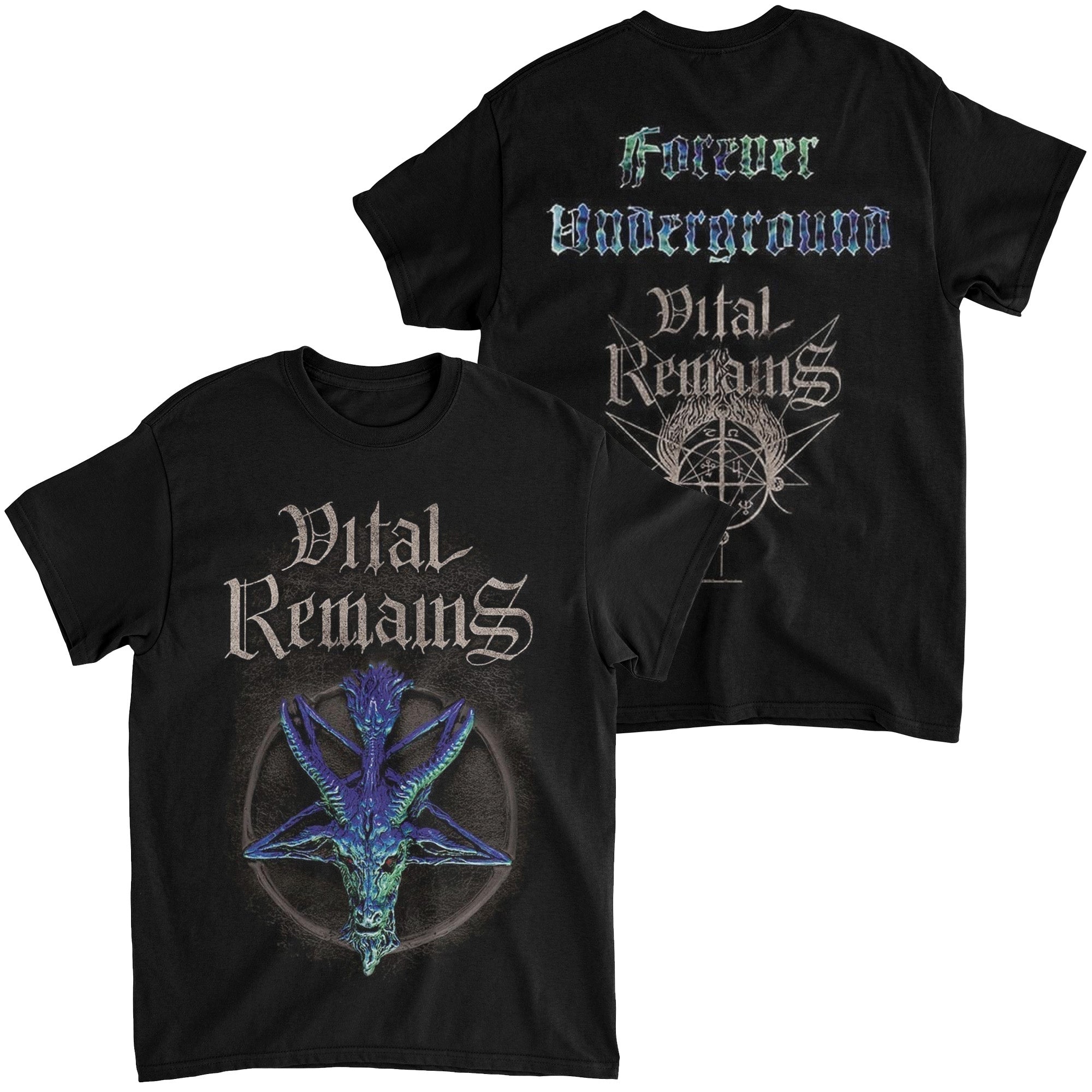 Vital Remains - Forever Underground t-shirt Hoodie, Sweatshirt | CoreVibeTees.com (Image 1)