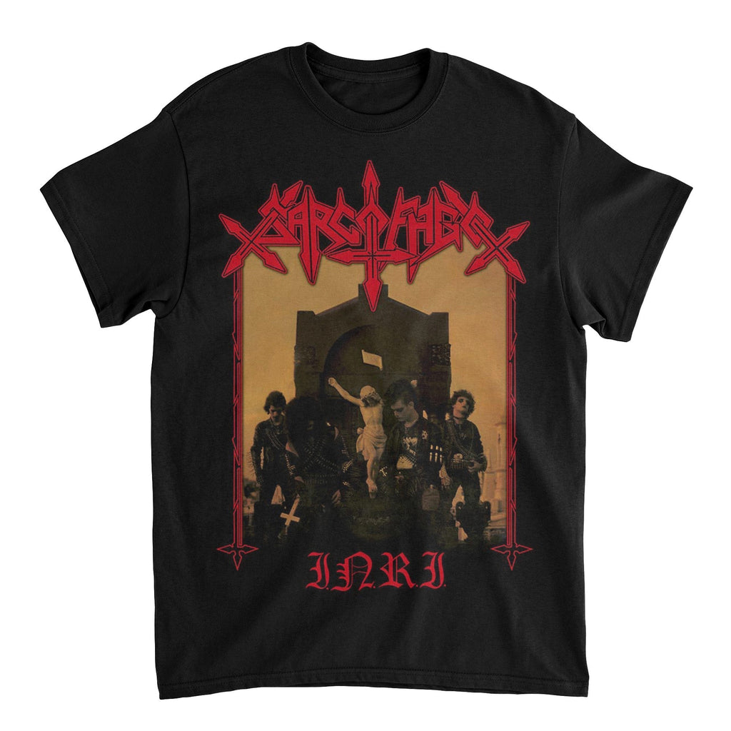 Sarcofago - I.N.R.I. t-shirt Hoodie, Sweatshirt | CoreVibeTees.com (Image 2)