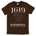 1619 Remembering the First African Landing T-Shirt Hoodie, Sweatshirt | CoreVibeTees.com