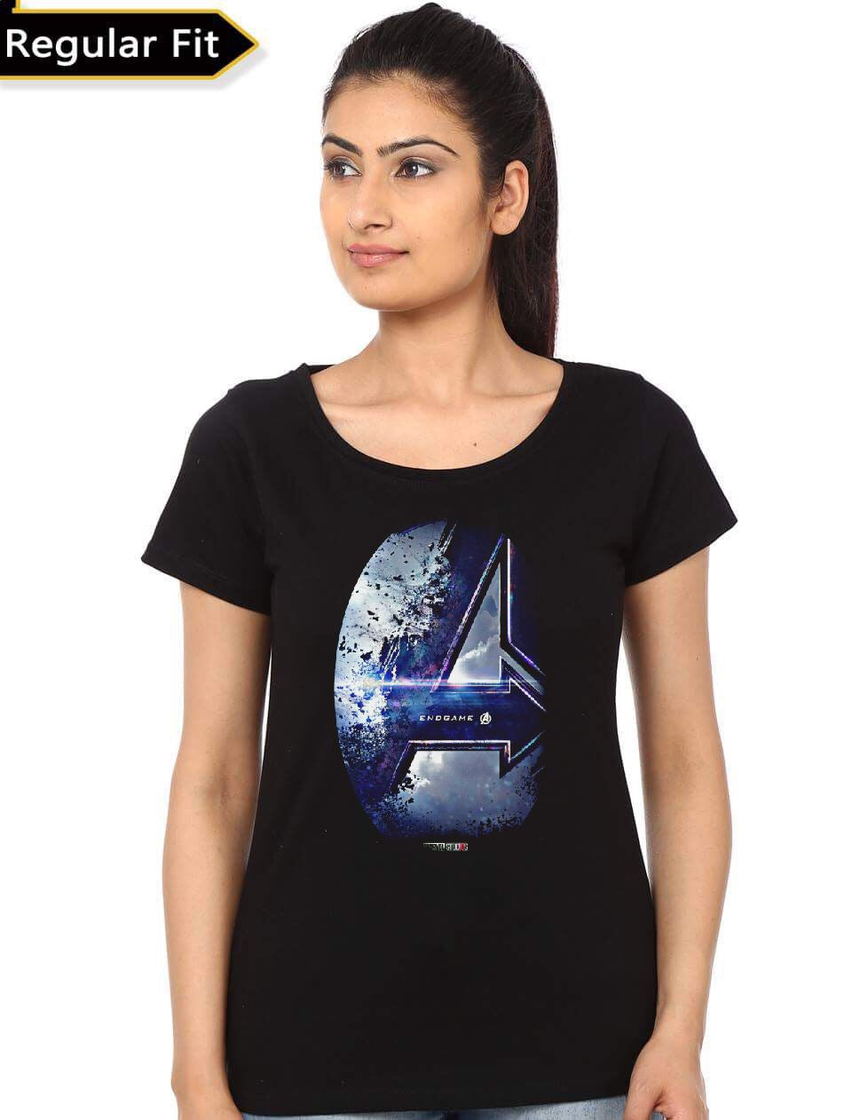 Avengers Endgame Girlâ€™s Black T-Shirt Hoodie, Sweatshirt | CoreVibeTees.com
