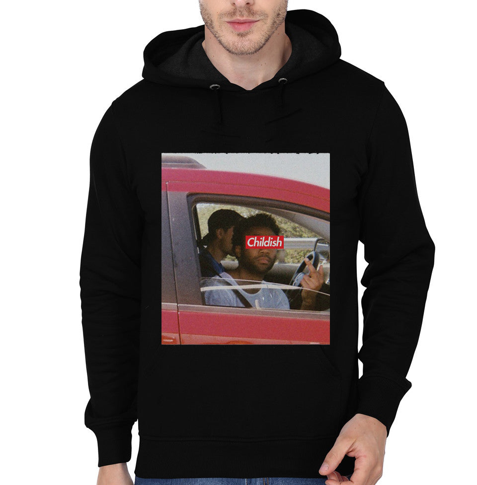 Childish Gambino In A Car Black Hoodie T-Shirts, Sweatshirt | CoreVibeTees.com