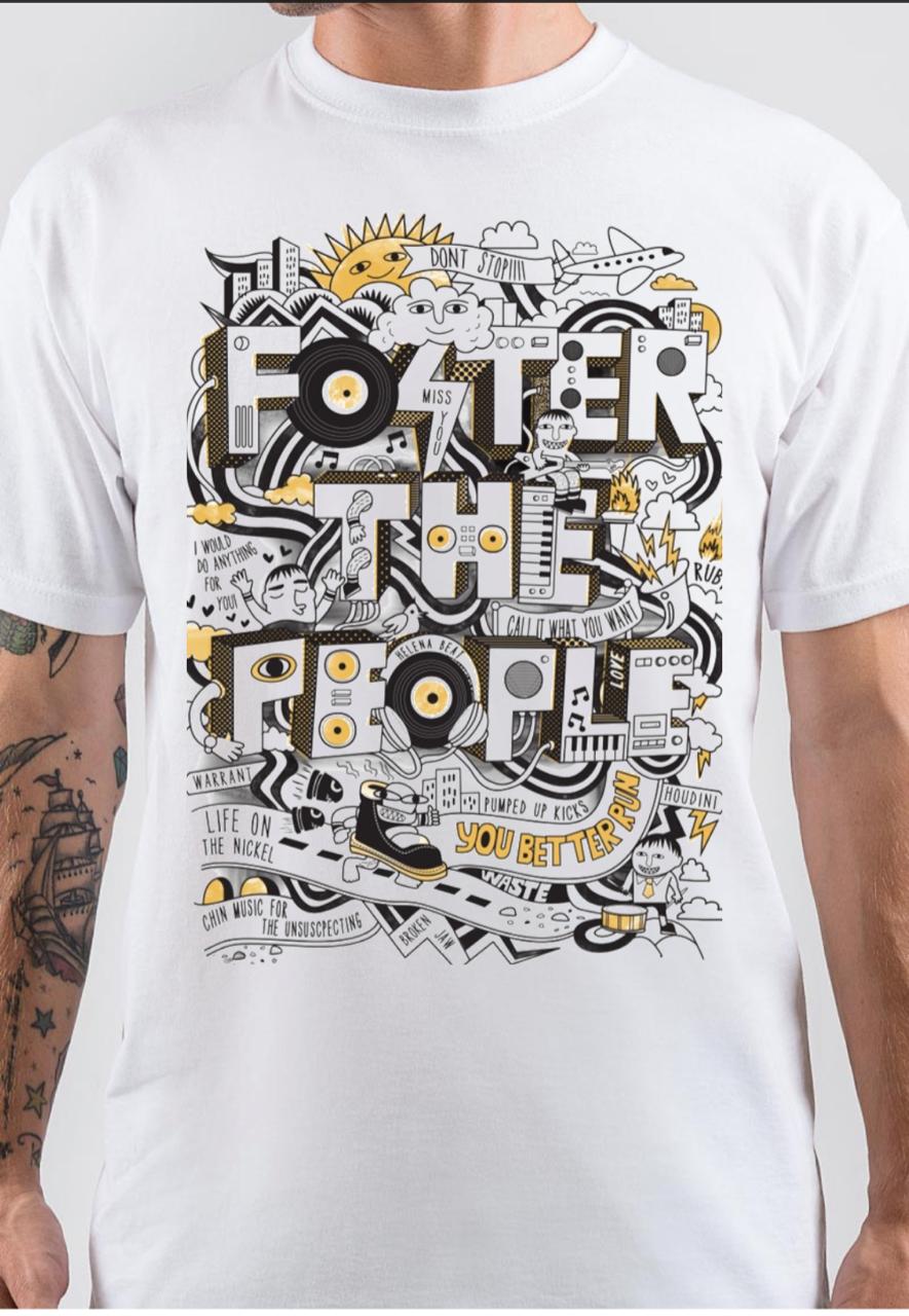 Foster The People T-Shirt Style013 Hoodie, Sweatshirt | CoreVibeTees.com